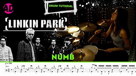 Numb Linkin Park Drum Cover Drum Score YouTube