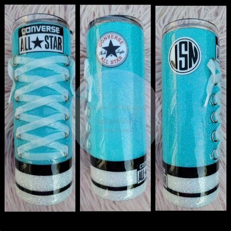 Shoelace Glitter Tumbler Custom Tumbler Cups Custom Tumblers Tumbler