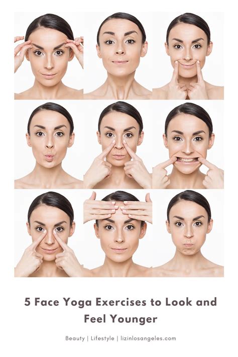 5 Face Yoga Exercises To Look And Feel Younger Consigli Di Bellezza