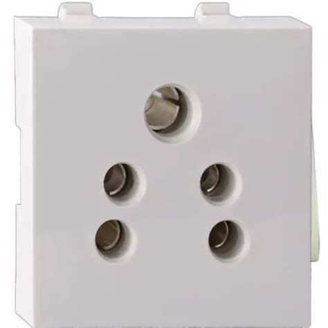 White Electric Three Pin Socket At Rs Piece In Pune Id