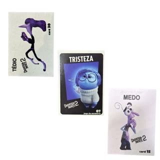 Cards Divertidamente Envelope Tristeza Personagens Pacote