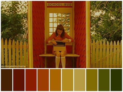 Color Palette Cinema On Instagram Moonrise Kingdom