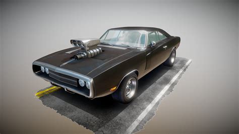 FNF Dom S 1970 Dodge Charger R T 3D Model By Veaceslav Condraciuc