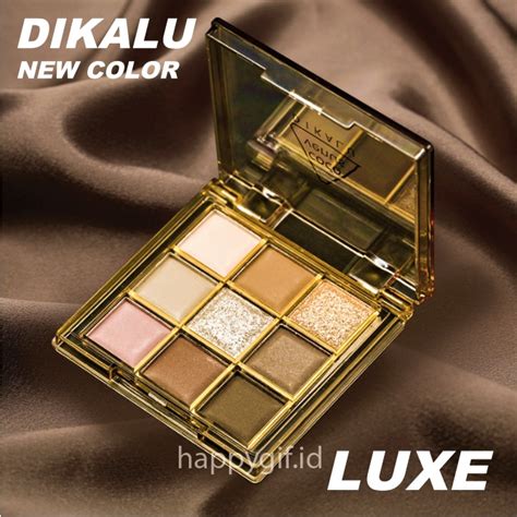 Jual Dikalu Luxe Warna Matte Korean Eyeshadow Palette Matte Smokey