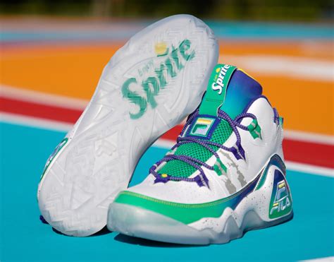 스프라이트 x 휠라 그랜트 힐 1 오피셜 이미지 공개 및 발매예정 Sprite x FILA Grant Hill 1