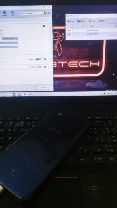 حلب تك Halabtech اصلاح ايمي الاساسي للهاتف Infinix S5 X652a بدون بوكسات