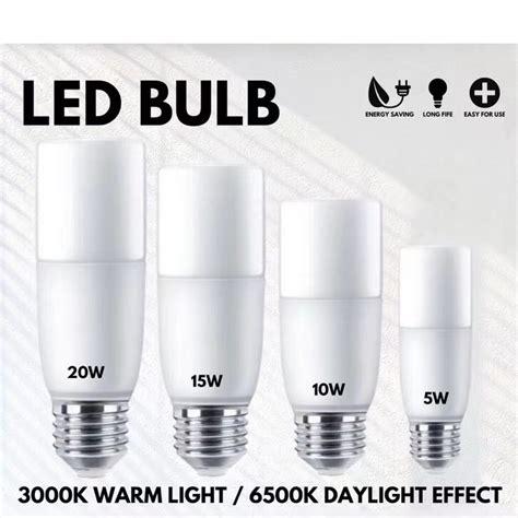 sw     led bulb  warm light  cool light