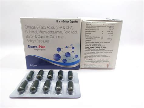 Omega Fatty Acids Epa Dha Calcitriol Methylcobalamin Folic Acid