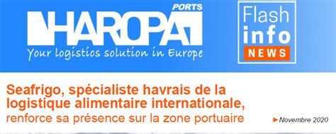 Seafrigo Sp Cialiste Havrais De La Logistique Alimentaire