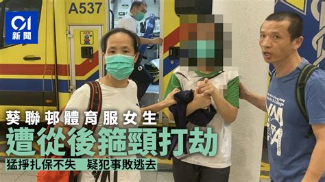 葵聯邨校服女學生疑遭箍頸打劫 極力掙扎受傷送院 疑犯事敗逃去 Lihkg 討論區