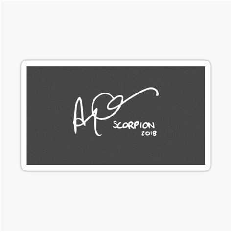 "Drake Scorpion " Sticker by oneilkaka1 | Redbubble