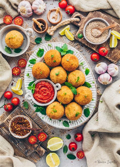 Arancini Reisb Llchen Mit Pilzf Llung Vegan Bianca Zapatka Rezepte