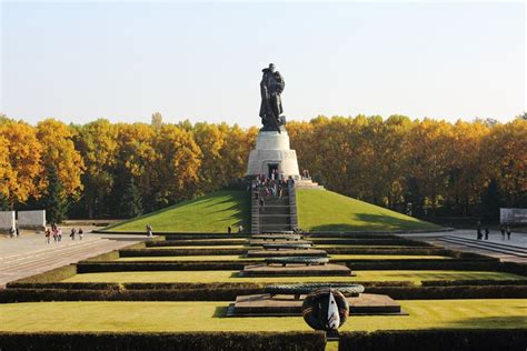 Soviet War Memorial In Treptower Park Berlin