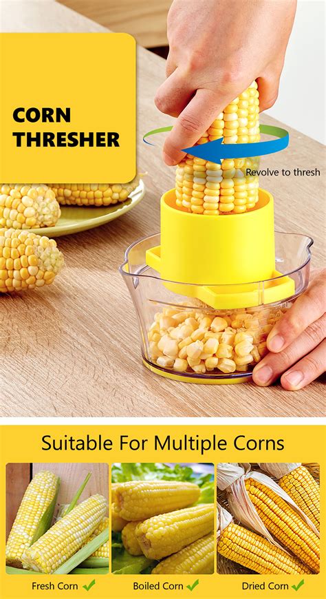 Corn Peeler Thresher Tool Cob Kerneler Cutter Stripper Remover Ottostore