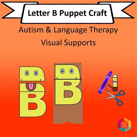 Alphabet Puppet Craft Letter B