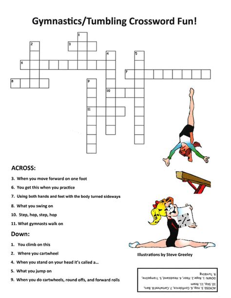 Activity Sheets - Creative Gymnastics Center