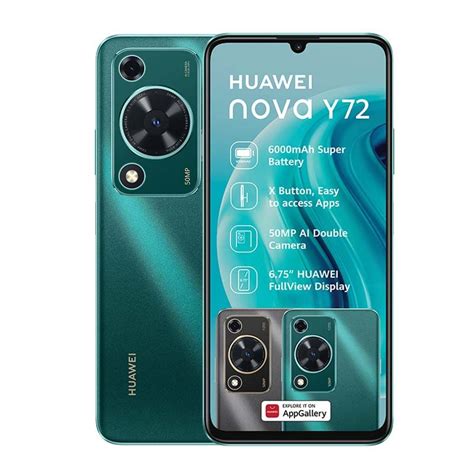 Huawei Nova Y72 128GB Dual Sim - Green | Shop Today. Get it Tomorrow ...