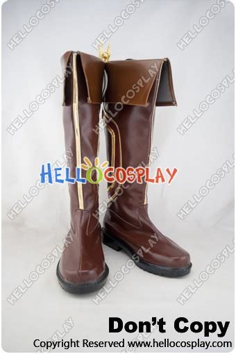 League Of Legends Cosplay Garen Brown Boots