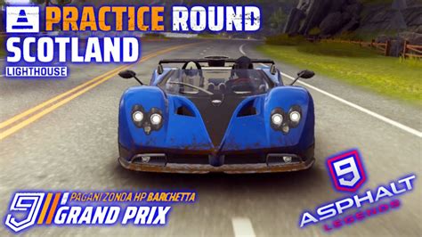 Grand Prix Pagani Zonda Hp Barchetta Practice Round Asphalt