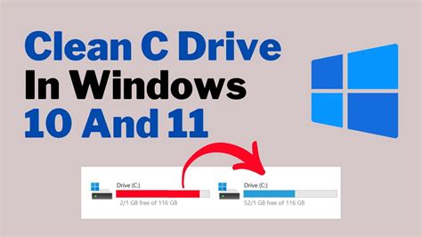 How To Clean C Drive In Windows 10 And 11 Make Your PC Faster YouTube