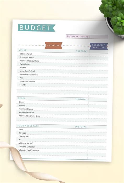 Budget Planner Template, Planner Pages Ideas, Cute Planner Ideas ...