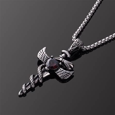 Chaine De Cou Vendue Seule F Gj Pendentif Pour Homme Collier