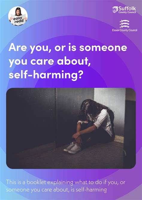 Are You Or Is Someone You Care About Self Harming