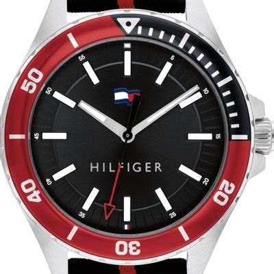 Relógio Tommy Hilfiger Masculino Borracha Preto 1792010 Compre Agora