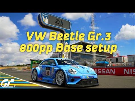 Gran Turismo 7 GT7 Vw Beetle Gr 3 800pp Base Setup YouTube