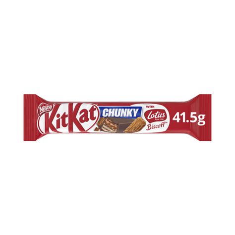 Buy Kitkat Chunky Biscoff Milk Chocolate Bar G Coles