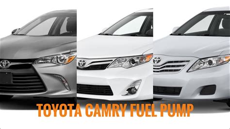 Toyota Camry Fuel Pump Replacement Youtube