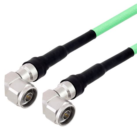 Low Loss N Male Right Angle To N Male Right Angle Cable Assembly With