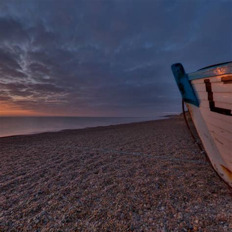 360 degree interactive panorama of Dunwich beach, Suffolk.