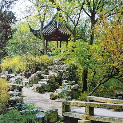 Architecture Du Jardin Chinois Jardin De Chine