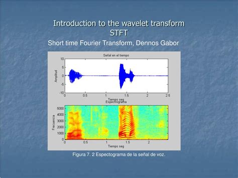 PPT Wavelet Transform Chapter 7 PowerPoint Presentation Free