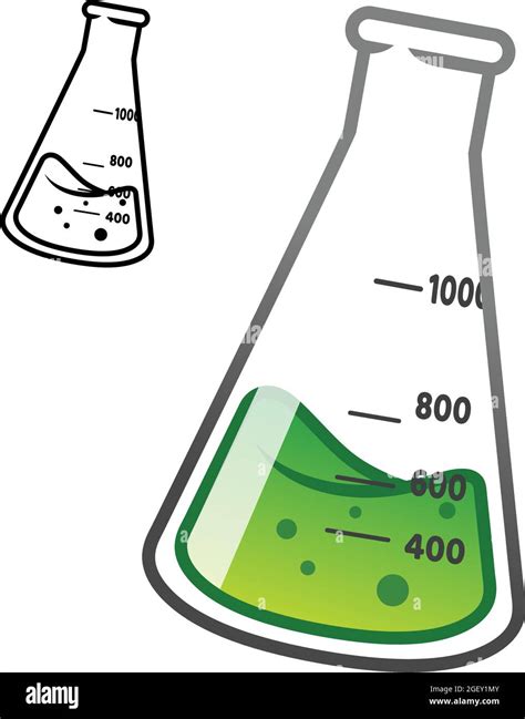 Erlenmeyer Flask Drawing