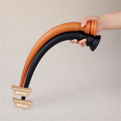 15 7440cm Super Long Butt Plug Soft Silicone Fantasy Dildo With Suction Cup Anal Training Plug