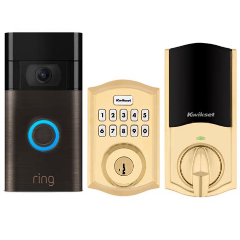 Shop Ring Video Doorbell Venetian Bronze Kwikset Home Connect