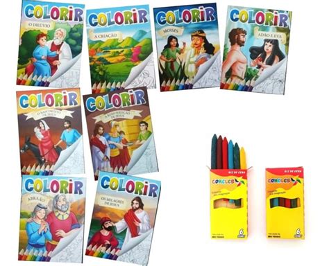 Livrinhos Biblicos Para Colorir MercadoLivre