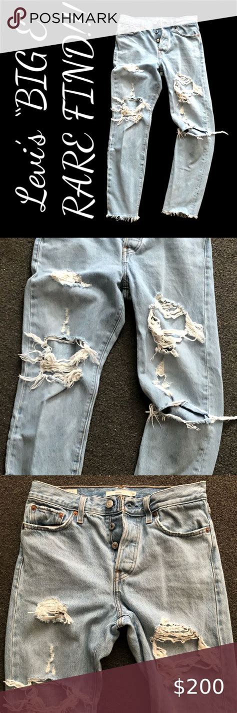 Rare Find LEVIS BIG E Like New Rare Stylists Big Denim Best Deals