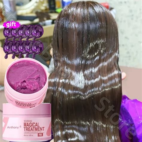 60ml Magical Hair Mask 5 Seconds Repair Damage Frizzy Soft Smooth Shiny