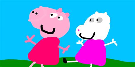 Peppa Pig X Suzy Sheep Oc From Pintrest By Jtasgang X On Deviantart