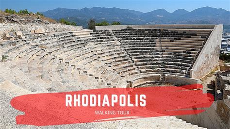 Rhodiapolis Antik Kenti Yürüyüş Turu 2020 4K Kumluca ANTALYA