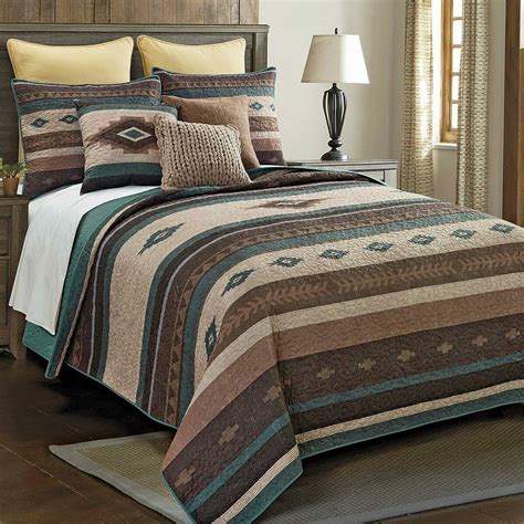 Mojave Valley Quilt Set Queen Cabin Bedding Sets Quilt Sets Queen