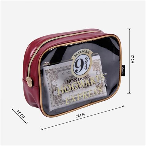 Set Trousse De Toilette Et Pochette Maquillage Harry Potter Sur Rapid