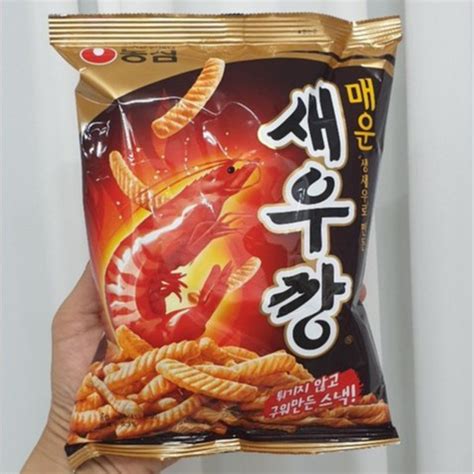 Nongshim HOT SPICY SHRIMP FLAVOURED CRACKER G Shipped From Korea Shopee Singapore