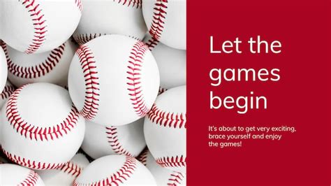 Baseball Sports Template PSD Motivational Quote Presentation - HD Stock ...