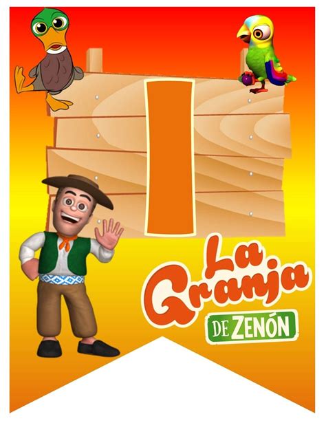 Letras De La Granja De Zenon Alfabeto Para Descargar Gratis A Artofit