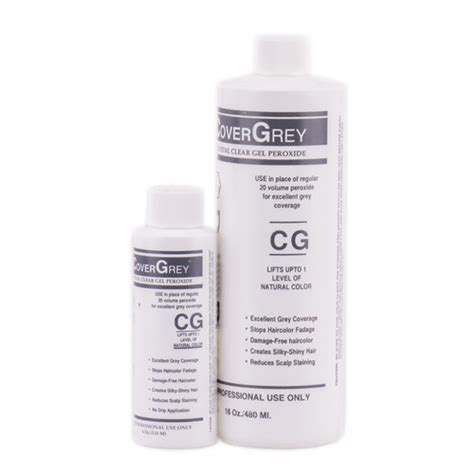 Satin Developlus Crystal Clear Gel Peroxide Cover Grey