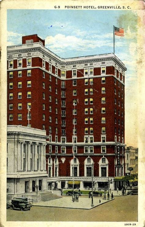 Poinsett Hotel in downtown Greenville